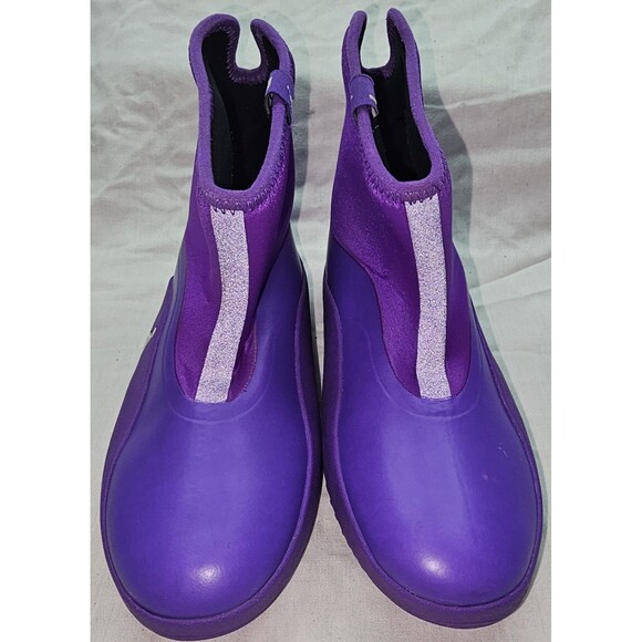 Jordan Kids Bootie Sneakers – Size 13C, Purple Slip-On with Jumpman Logo - Picture 1 of 7